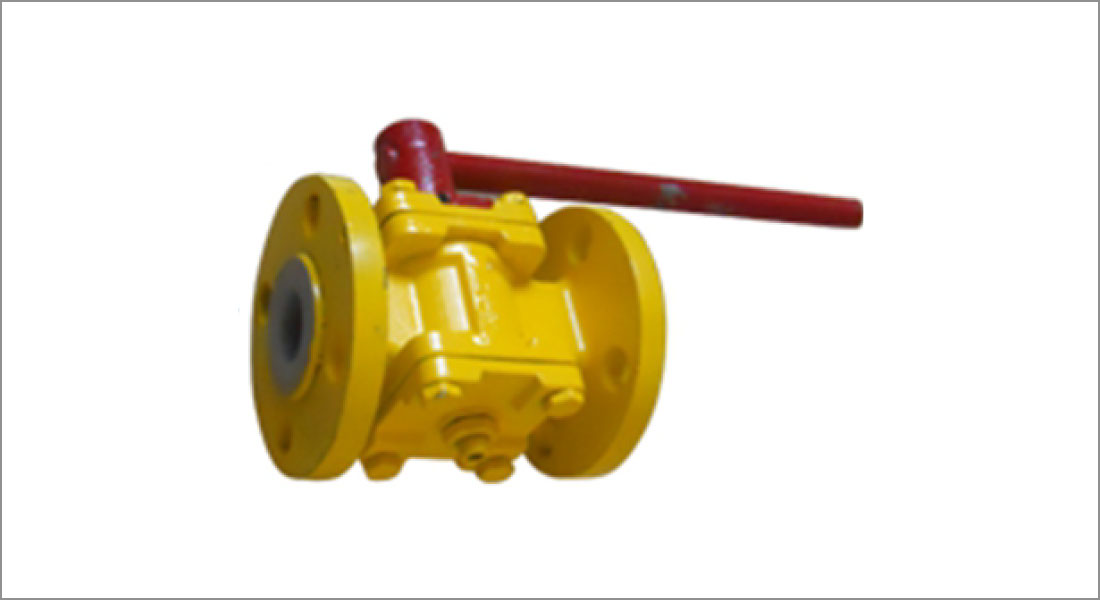 fep lined plug valve