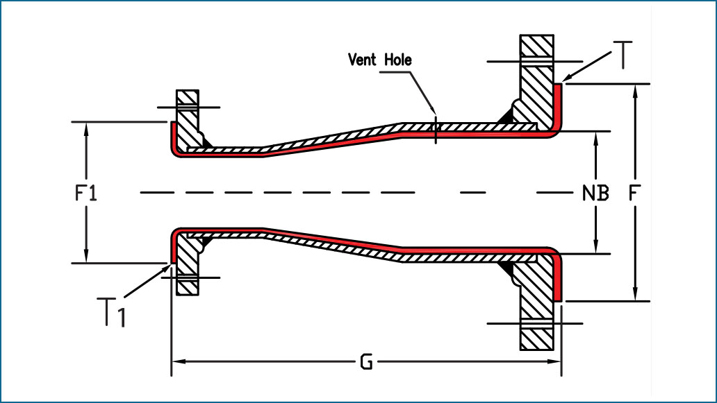 FEP Lined Reducers