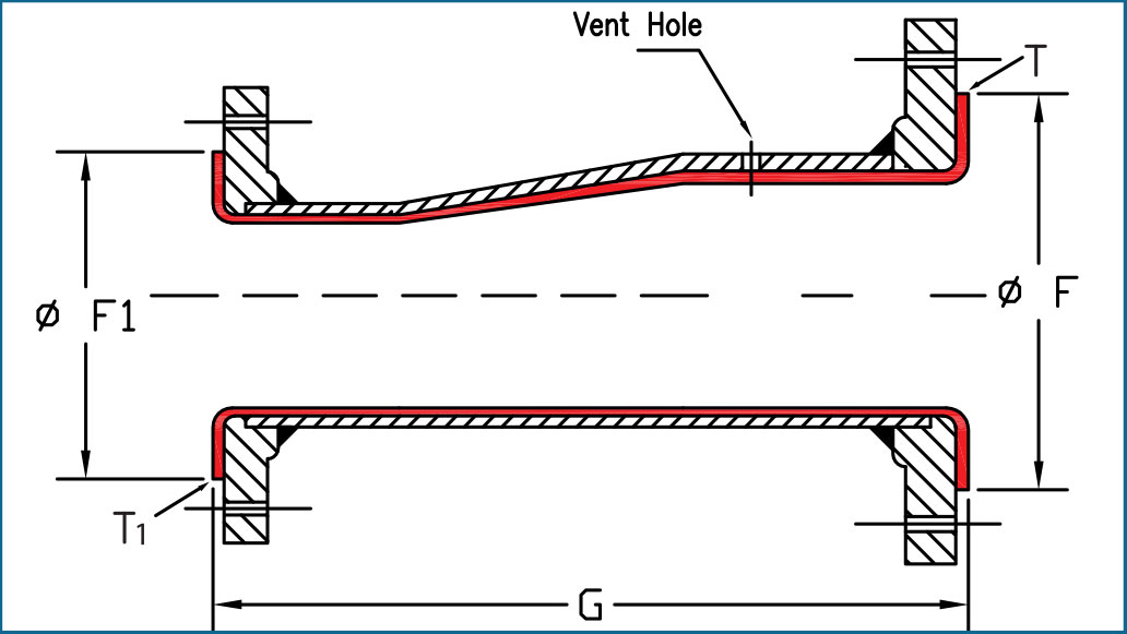 FEP Lined Reducers